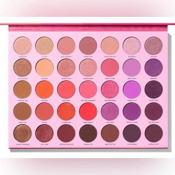 NIB Morphe 35T Sweetest Tea Artistry Eyeshadow Palette - Picture 2 of 4